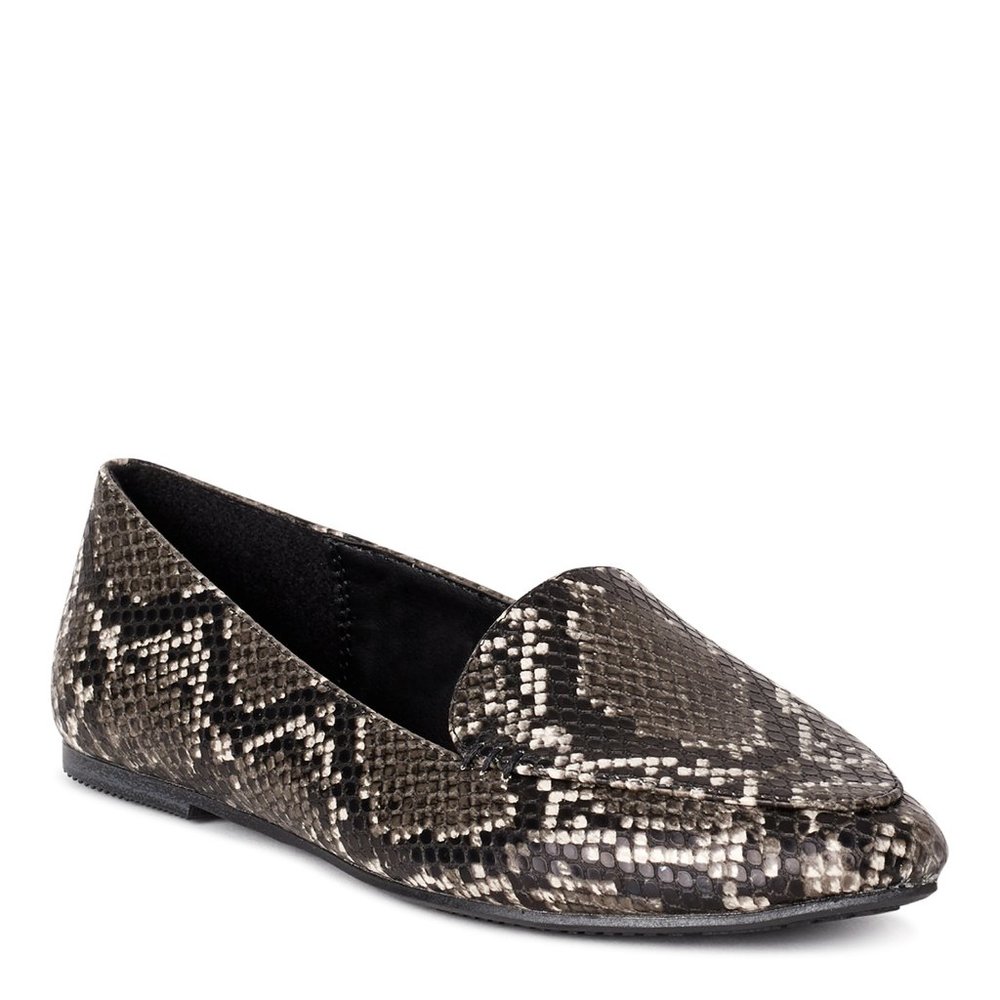 Animal Print Feather Flats